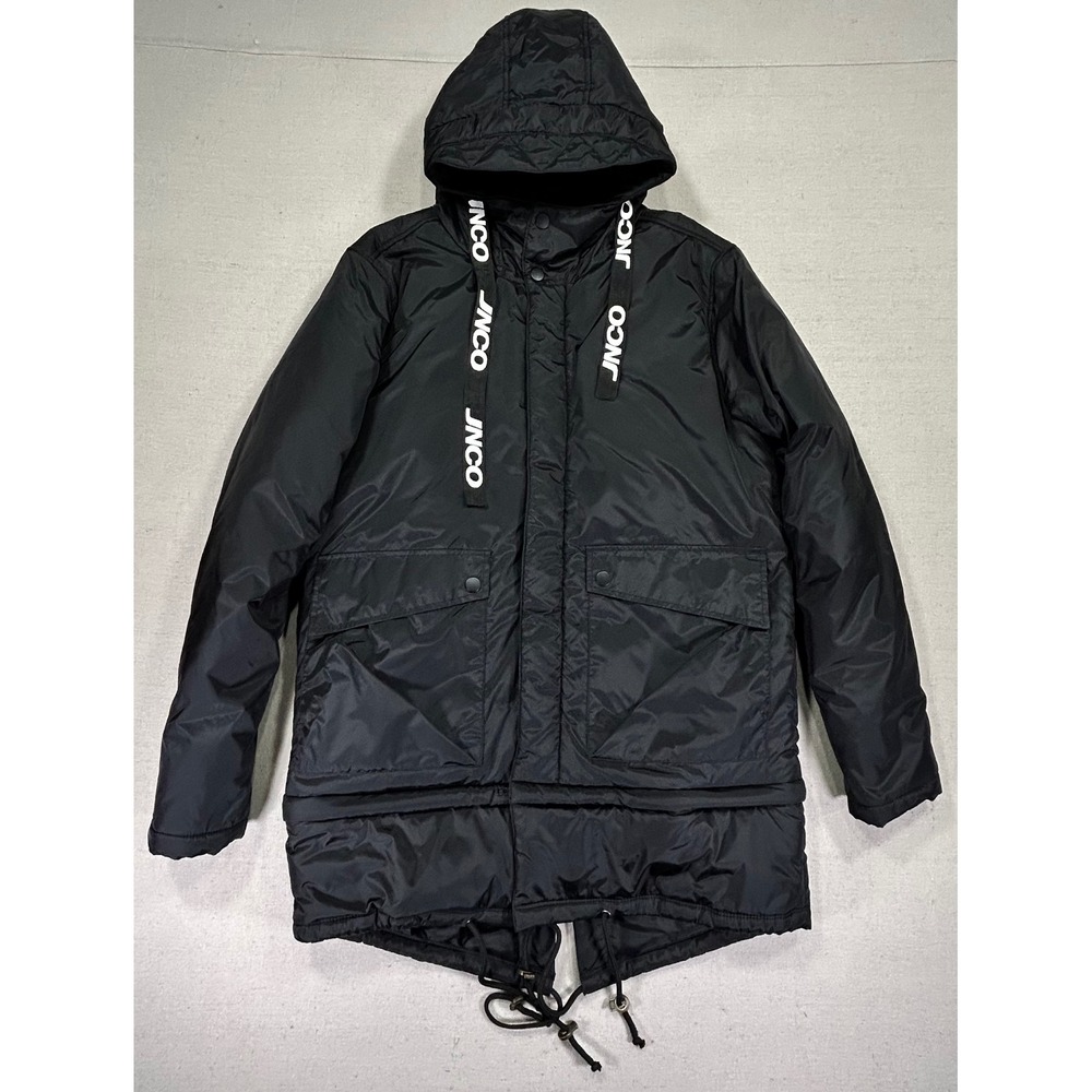 JNCO NWTs Men's Medium FishTail Jacket Insulated Skater‎ Punker Removable Bottom
